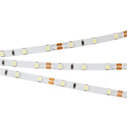 Лента RT-A60-5mm 12V Warm2400 (4.8 W/m, IP20, 2835, 5m) (Arlight, узкая) 028616(2) - фото 101147