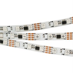 Лента SPI-5000-5060-60 12V Cx3 RGB-Auto (10mm, 13.2W/m, IP20) (Arlight, Открытый, IP20) 021229(1) - фото 101186