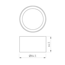 Кольцо антибликовое LGD-ANTIGLARE-RING-R85 (BK) (Arlight, Металл) 046757 - фото 104940