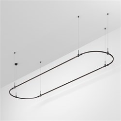 Трек ART-APRIORI-OVAL-HANG-4000x1000 (BK) (Arlight, IP20 Металл, 3 года) 048510 - фото 107755