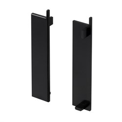 Заглушка PLINTUS-H58-F BLACK  (Arlight, Пластик) 046160 - фото 108228