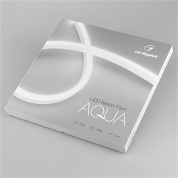 Герметичная лента AQUA-5000S-TOP-2835-120-24V Blue (16.5х16.5mm, 10W, IP68) (Arlight, -) 032117 - фото 110403