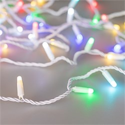 Светодиодная гирлянда ARD-STRING-CLASSIC-20000-WHITE-200LED-MILK-SYNC RGB (230V, 13W) (Ardecoled, IP65) 028206 - фото 114220