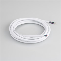 Провод питания ARL-MOONLIGHT-20AWG-4W-D4.5-CU-2000 White (Arlight, Закрытый) 028105 - фото 118973
