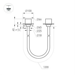 Светильник SP-TROPIC-BUILT-TRIMLESS-R18-L1200-18W Day4000 (BK, 360 deg, 230V) (Arlight, IP20 Пластик, 3 года) 043374 - фото 126662