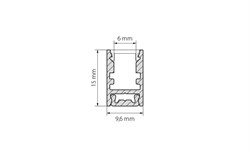 Профиль с экраном ALU-SWISS-2000 ANOD+CLEAR (Arlight, Алюминий) 015389 - фото 129182