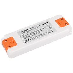 Блок питания ARV-SN12030-FLAT-H (12V, 2.5A, 30W) (Arlight, IP20 Пластик, 3 года) 025739(1) - фото 130793