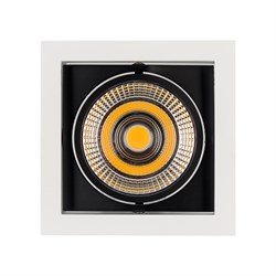 Светильник CL-KARDAN-S152x152-25W Warm3000 (WH-BK, 30 deg) (Arlight, IP20 Металл, 3 года) 024984 - фото 133347