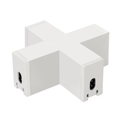 Коннектор крестовой NEO-CLIP-38-CON-X-WH (Arlight, IP40 Металл, 3 года) 028938 - фото 134904