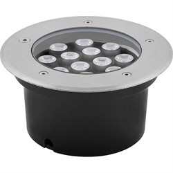 Светильник тротуарный,12LED теплый белый, 12W, 180*H85mm, внутренний диаметр: 130mm, IP 67, SP4114, артикул 32021 32021-1 - фото 138015