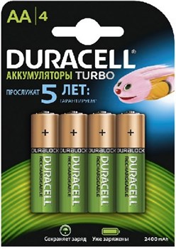 Аккумулятор DURACELL HR03 AAA 850мАч уже заряжены BL4 12635Б - фото 162856