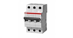 Выключатель автоматический  3-пол.  25A C 4,5kA  (2CDS243001R0254) ABB 2CDS243001R0254 - фото 165629