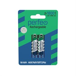 Perfeo AA1800mAh/2BL  Аккумулятор PF AA1800/2BL - фото 165987