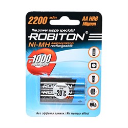 ROBITON 2200MHAA-2 BL2(блистер 2шт) 08791 - фото 167300