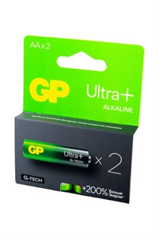 GP Ultra Plus GP15AUPA21-2CRSB2 G-TECH LR6 BL2(блистер2шт) 19262 - фото 168422