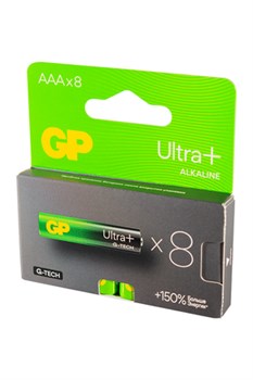 GP Ultra Plus GP24AUPA21-2CRB8 G-TECH LR03 BL8(блистер 8шт) 19126 - фото 168425