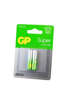 GP Super GP24AA21-2CRSBC2 G-TECH LR03 BL2(блистер2шт) 19379 - фото 168442