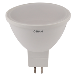 Лампа светодиодная OSRAM  LS MR16  50 110°  5W  /827 (= 50W) 12V FR GU5.3  500lm   25000h  4099854323805 - фото 169476