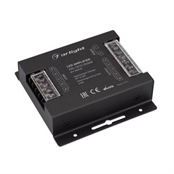 Усилитель ARL-5022-RGBW (12-24V, 4x8A, 384-768W) (Arlight, IP20 Металл, 3 года) 027141-1 - фото 170322