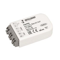 INTELLIGENT ARLIGHT Диммер DALI-201-50W-DC-SUF (11-50V DC, 1400mА) (IARL, IP20 Пластик, 3 года) 028750-3 - фото 170933