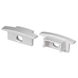 Заглушка LINE-2308-F SILVER с отверстием (Arlight, Пластик) 054383 - фото 171444