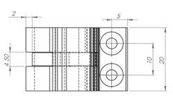 Настенный держатель Wall-arm для ALU-ROUND (Arlight, Металл) 015535-1 - фото 172784