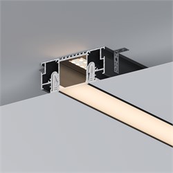 Профиль STRETCH-32-CEIL-CENTER-2000 BLACK (Arlight, Алюминий) 055208 - фото 173095