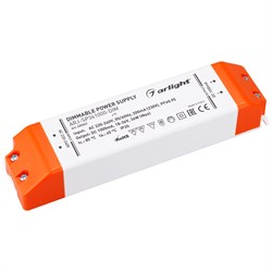 Блок питания ARJ-SP361000-DIM (36W, 1000mA, PFC, Triac) (Arlight, IP20 Пластик, 3 года) 025063-1 - фото 173483