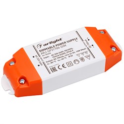 Блок питания ARJ-SP21700-DIM (15W, 700mA, PFC, Triac) (Arlight, IP20 Пластик, 3 года) 022436-1 - фото 173498