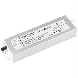 Блок питания ARPV-12045-B (12V, 3.8A, 45W) (Arlight, IP67 Металл, 3 года) 021964-1 - фото 173555
