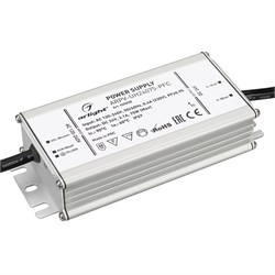 Блок питания ARPV-UH24075-PFC (24V, 3.1A, 75W) (Arlight, IP67 Металл, 7 лет) 025028-2 - фото 173747