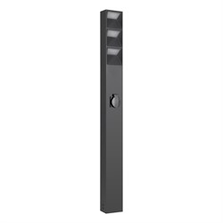 Светильник LGD-TILLIS-BOLL-SOCKET-H900-12W Warm3000 (GR, 92 deg, 230V) (Arlight, IP54 Металл, 3 года) 055038 - фото 174397