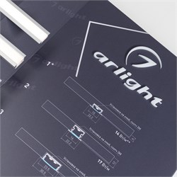 Стенд Профиль встраиваемый ARL-03-830x600mm (230V) (Arlight, -) 048988 - фото 175240