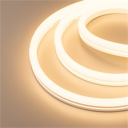 Лента герметичная MOONLIGHT-SIDE-X336-12x24mm 230V Warm2400 (11 W/m, IP65, 50m, wire x1) (Arlight, Грибовидная форма) 055521 - фото 180752