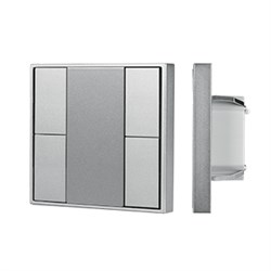 INTELLIGENT ARLIGHT Кнопочная панель DALI-201-23-4K-D2-IN Silver (BUS, Frame) (IARL, IP20 Металл, 3 года) 048223 - фото 181742