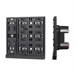 INTELLIGENT ARLIGHT Механизм панели KNX-303-22-IN Black (Bus) (IARL, IP20 Пластик, 2 года) 043109-1 - фото 182148