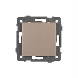 Механизм выключателя одноклавишный самовозвратный SWT-MKR1-PL-GD-V (250V, 10A) (Arlight, -) 049882 - фото 182848