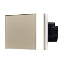 Выключатель сенсорный SWT-OMALI-S03-ZB-GD (250V, 10A, Zigbee) (Arlight, Стекло) 050048 - фото 183018