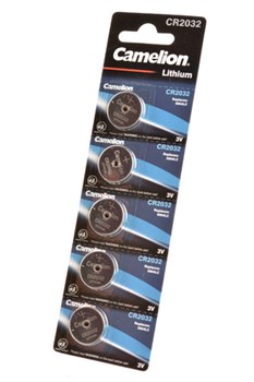 Camelion CR2032-BP5 CR2032 BL5(блистер 5шт) 06526 - фото 183226