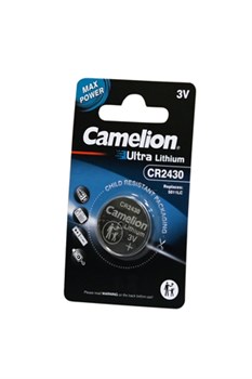 Camelion CR2430-BP1 CR2430 BL1(в упаковке 10шт) 07308 - фото 183233