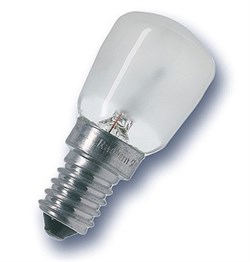 Лампа накаливания OSRAM SPC.T26/57 FR 15W 230V E14 FS1 d26x57 для холодильников и швейных машин 4050300003085 - фото 183402
