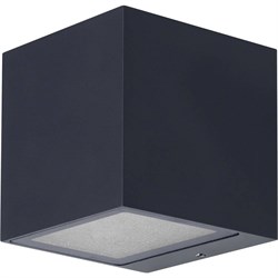 WI-FI SMART BRICK DARK GREY RGBW 550lm 85x85x85mm  IP44 - уличн. БРА(куб) светильник LEDV 4058075564367 - фото 36884