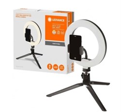 MOBILE CAMERA LIGHT RING DESKTOP (USB/клипса для моб/тренога)  - свет-к для сэлфи LEDV 4058075666870 - фото 36902