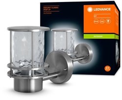 ENDURA CLASSIC POST UP  E27  IP44 212x127x195 сталь - уличн. БРА(цилиндр)  LEDV 4058075206502 - фото 37094