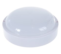 Светильник ЖКХ Gauss UNIVERSAL круг 12W 940lm 4000K 160-260V IP65 D160*53 белый LED 1/40 126411212 - фото 40424