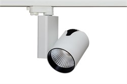 Светодиодный трековый светильник ALDI 40Вт 4000К 38гр 4400Лм CRI=83 Белый+черный -   TL-2000000274386-1 - фото 43745