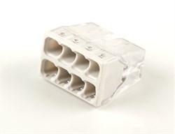 Клемма пружинная компактная STEKKER LD2273-208, 8-проводная 0,5-2,5мм, 450В, 24A, без пасты, материа 32416 - фото 76144