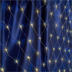 Гирлянда сеть FERON CL30, 240LED, 2700К (теплый белый), настраивается контроллером, 2*2м+1.5м прозра 32360 - фото 77502