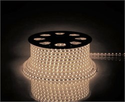 Лента светодиодная 220V FERON LS704, 60*SMD2835, 4,4W/m, IP65, 2700К (теплый белый), в комплекте 2 с 26244 - фото 77795