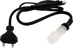Сетевой шнур 2w для дюралайта LED-R2W со светодиодами (шнур 0,8м), LD122 26093 - фото 78520